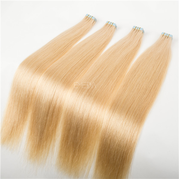 Blonde tape hair extensions Best sell hair extensions in toronto  LJ34